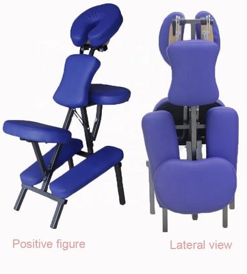 Customized Logo Blue Master Massage Professional Portable Massage Chair with Function and Manual-Wired Control