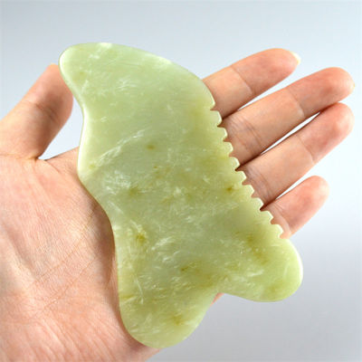 9.2*4.6cm Gua Sha Facial Tool Natural Xiuyan Jade Stone board for SPA Acupuncture Treatment OEM/ODM Acceptable