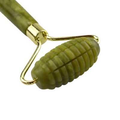 Facial Massager Xiuyan Jade Double Head Natural Face Beauty Massage Tool Jade Roller Face Thin Massager Relaxation Tool