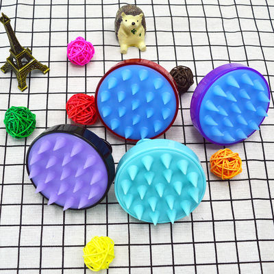 8 Colors Custom Logo Massage Detangling Hair Combs ShampooBrush Scalp Massager Detangler Brush for Quick Hair Detangling