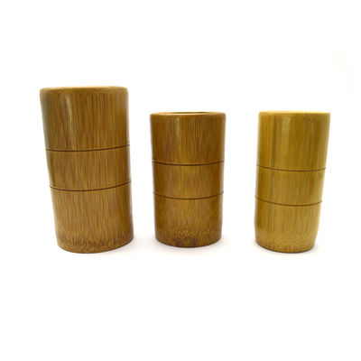 12 Pcs Natural Bamboo Cupping Therapy Set Chinaess Traditional Bamboo Thumb Cupping Cups for Improved Circulation
