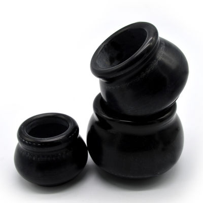 Properties Chinese Medicine Apparatus Acupuncture Vacuum Fire Cupping Hijama Cups Sets Bian Stone Black