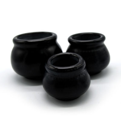 Properties Chinese Medicine Apparatus Acupuncture Vacuum Fire Cupping Hijama Cups Sets Bian Stone Black