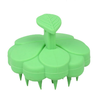 Soft Silicone Scalp Massager Shampoo Hair Massage Brush Scalp Cleansing Brush with Custom Logo Support