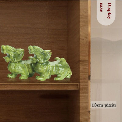 Regional Feature Pair Of Natural Jade Pixiu Home Office Feng Shui Jade Carving Crafts Jade Ornaments Feng Shui Pixiu