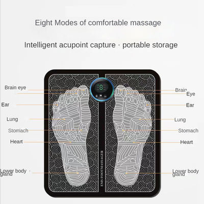 Electric Foot Massager Mat Foot Muscle Leg Shaping Pad for Foot Relaxation and Relief