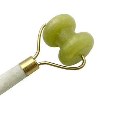 Supposed Xiuyan Jade Massage Roller for Facial Skin Tightening and Dark Circles Reduction