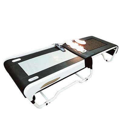 150 Energy Stones and 3D Smart Lifting Massage Bed for Full Body on Foldable V3 Tourmaline Jade Warm Physiotherapy Bed