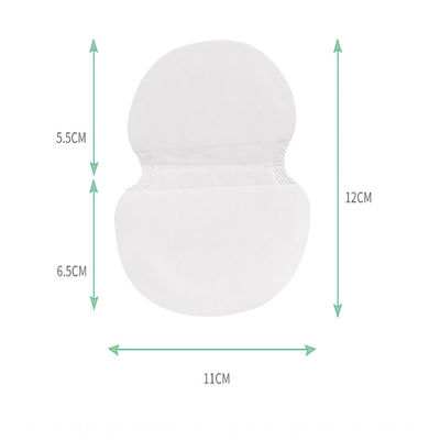 ARM 11*9.5cm/12.5*9.5cm/12.5*11cm Single Pack Disposable Underarm Absorbent Pad Cotton Anti Underarm Sweat Pad