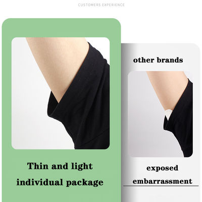 ARM 11*9.5cm/12.5*9.5cm/12.5*11cm Single Pack Disposable Underarm Absorbent Pad Cotton Anti Underarm Sweat Pad