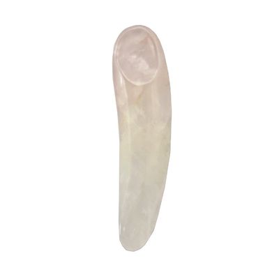 Technique Polished Natural White Jade Mask Bowl and Spatula Set for Perfect Mask Consistency
