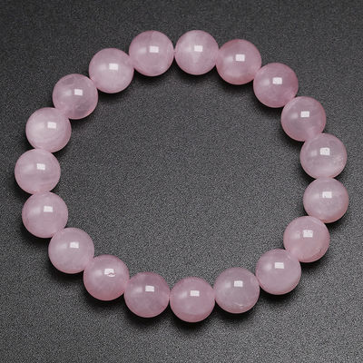 Feng Shui Rose Quartz Bracelet for Women Handmade Natural Stone Chakra Jewelry Gift