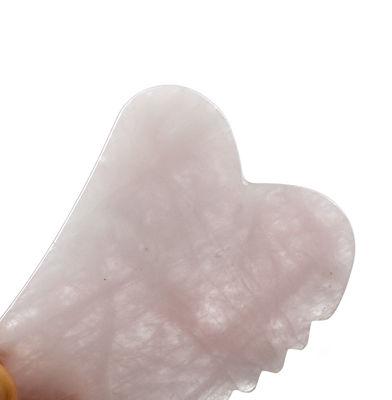 Handheld Custom Shape Rose Quartz Gua Sha Board The Must-Have Facial Massage Tool