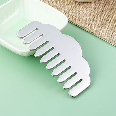 Stainless Steel Gua Sha Hair Comb Heart Shape Scalp Massage Tool for Head Massage Equipment