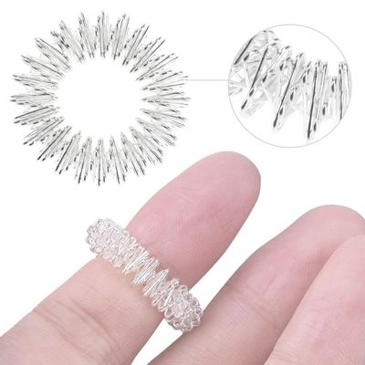 Hand Massager Ring Acupuncture Acupressure Health Care Body Massage Fatigue Relief Augmentation Immune Relaxation Tools