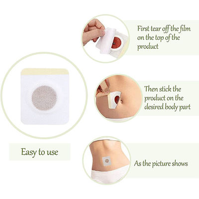 Massage Function 30pcs Non-woven Fabric Fat Burner Weight Loss Detox Slim Patch for Navel Sticker Slimming Products Body Care