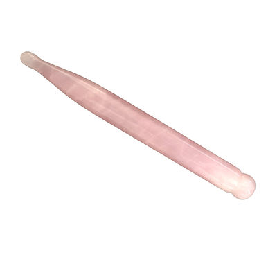 2024 Rose Quartz Gua Sha Acupuncture Point Massage Guasha Pen For Body Treatment with Avaiable Logo Best Seller