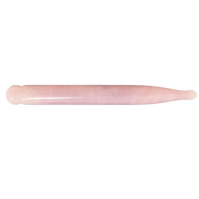 2024 Rose Quartz Gua Sha Acupuncture Point Massage Guasha Pen For Body Treatment with Avaiable Logo Best Seller