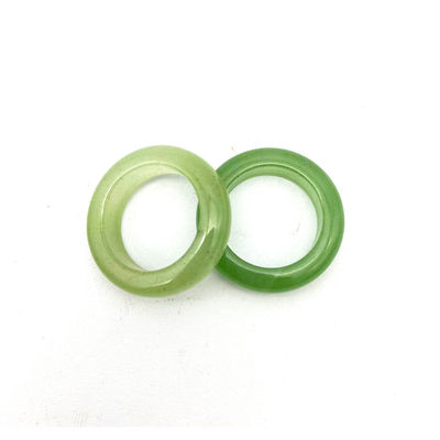 Natural Design Jade Ring Gemstone Agate Green Aventurine Turquoise Topaz Jade PORTABLE Rings Etc Theme Feng Shui