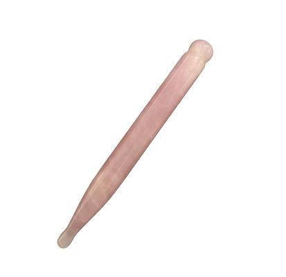 2024 Rose Quartz Gua Sha Acupuncture Point Massage Guasha Pen For Body Treatment with Avaiable Logo Best Seller