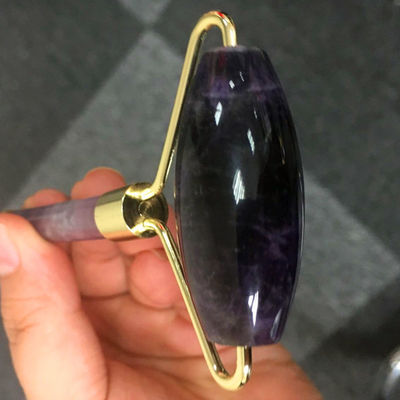 Gua Sha Roller Amethyst Facial Rollers Jade Guasha Roller For Beauty Facial Massager