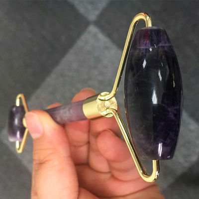 Gua Sha Roller Amethyst Facial Rollers Jade Guasha Roller For Beauty Facial Massager