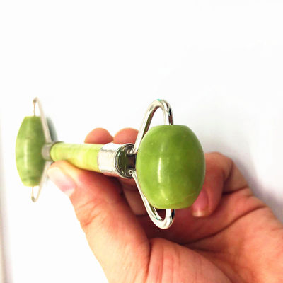 100% Natural Strong Jade Facial Roller for Hand-Held Face Massage and Relaxation Stone