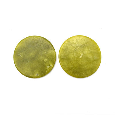 Facial Massager XiuYan Jade Round Jade Glue Gasket Eyelah Extention Stone Eyelash Extension for Beauty Enhancement Massage