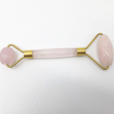 Anti Aging Facial Roller and Guasha Set Real 100% Jade Roller for Face Massager Reduces Wrinkles Rose Quartz Body Massager