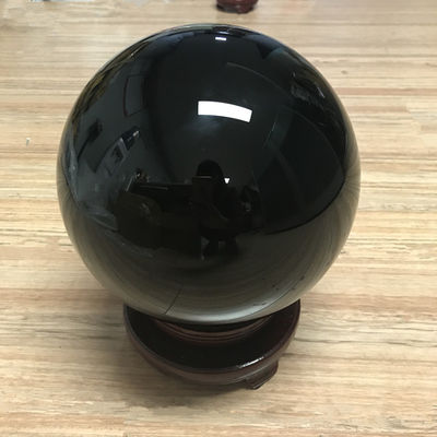 180mm Obsidian Ball Gemstone Sphere Carved Technique for Meditation Healing Divination Feng Shui