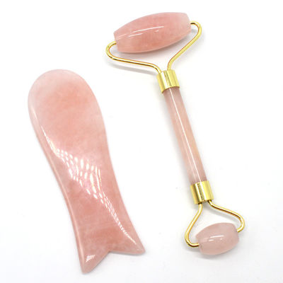 Face and Body Massaging Guasha Beauty Tool Trending Product 2024 Natural Amethyst Jade Facial Roller Gua Sha Massager