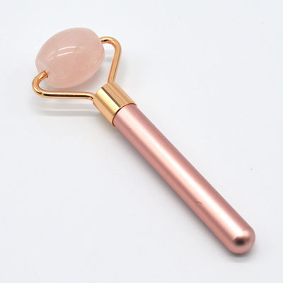 Natural Rose Quartz Facial Massage Roller for a Refreshed and Revitalized Complexion