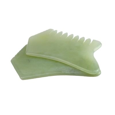 100% Natural Xiuyan Jade Comb for Body Scalp Care Massage Tool SPA Acupuncture Relaxation Therapy Treatment