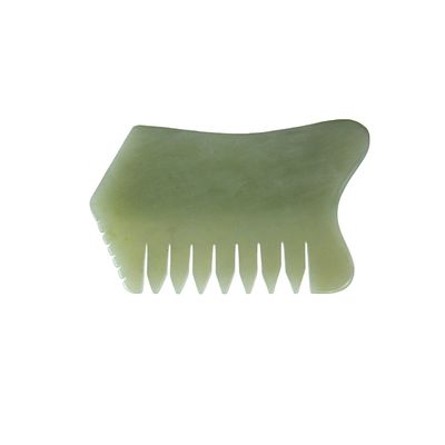 100% Natural Xiuyan Jade Comb for Body Scalp Care Massage Tool SPA Acupuncture Relaxation Therapy Treatment