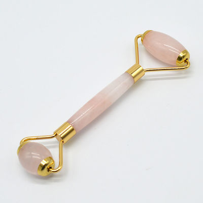Health and Beauty Rose Quartz Jade Guasha Massage Roller Anti Wrinkle Jade Roller Gua Sha for Enhanced Skincare Routine