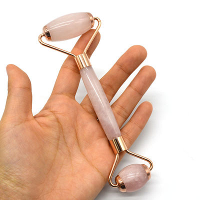 Health and Beauty Rose Quartz Jade Guasha Massage Roller Anti Wrinkle Jade Roller Gua Sha for Enhanced Skincare Routine