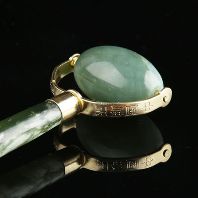 Massage Jade Gua Sha Ice Roller for Face Natural Stone Xiuyan Jade Guasha Roller