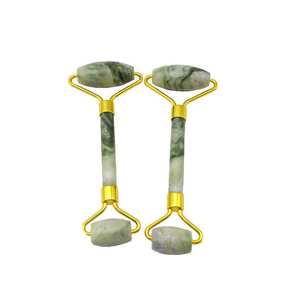 Body Care Facial Massage Roller Green Jade Gua Sha Roller for Face Aging Wrinkle Puffiness and Facial Skin Massager