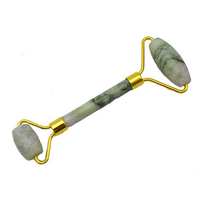 Body Care Facial Massage Roller Green Jade Gua Sha Roller for Face Aging Wrinkle Puffiness and Facial Skin Massager