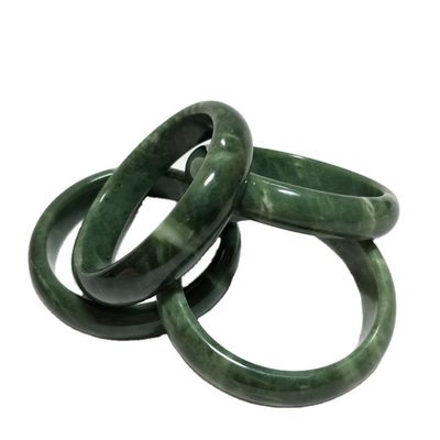 Natural Emerald Green Bracelet And Jadeite Jade Bracelet For Men And Women Beauty With Love Theme From Gemstone