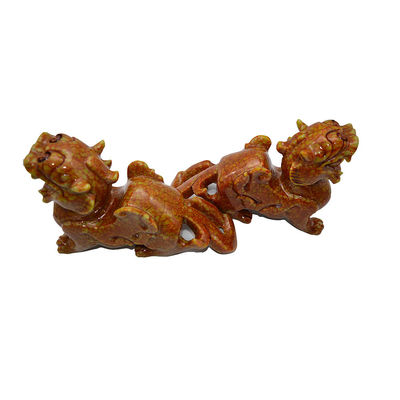 Customized Shape Natural Jade Carving Pixiu for Office Feng Shui at Affordable