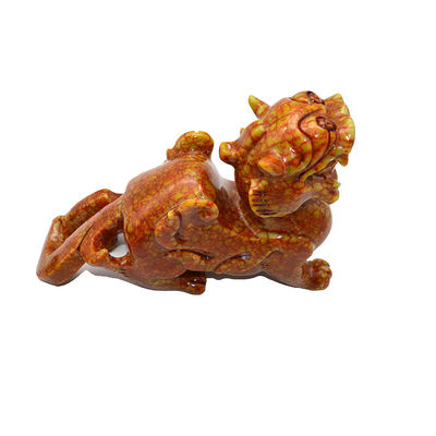 Customized Shape Natural Jade Carving Pixiu for Office Feng Shui at Affordable