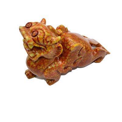 Customized Shape Natural Jade Carving Pixiu for Office Feng Shui at Affordable