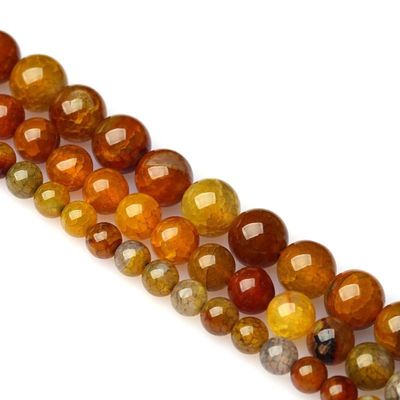 Regional Feature 4mm/6mm/8mm/10mm/12mm Round Carved Gemstone Jade Beads for Jewelry Making