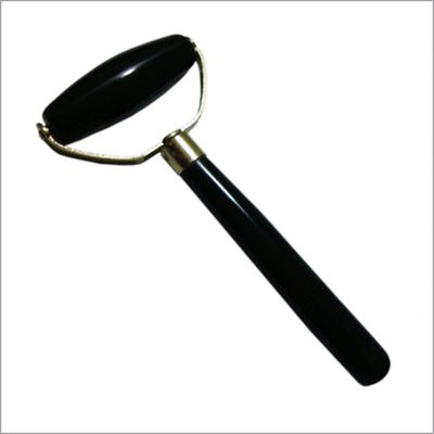 Facial Massager Black Bian Stone Gua Sha Jade Face Guasha Roller for Natural Face Rejuvenation Therapy