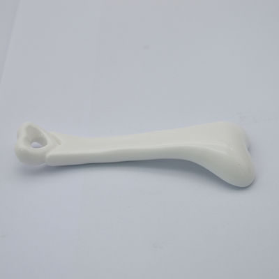 Ceramic Gua Sha Scrapping Version Massage Tools Body Massager for Health Massage in White Frosting