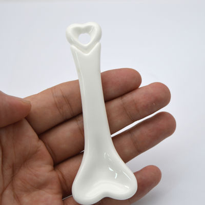 Ceramic Gua Sha Scrapping Version Massage Tools Body Massager for Health Massage in White Frosting