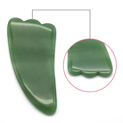 Green Aventurine Massage Jade Facial Roller Set for Face Neck and Eye Massage Benefits