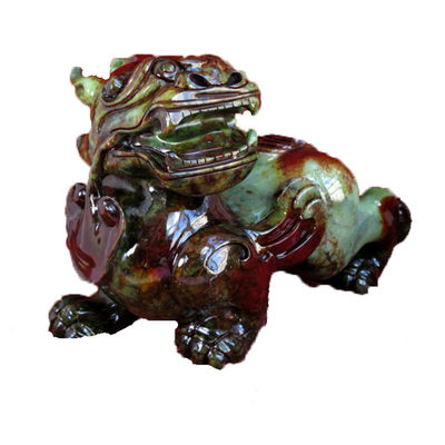 Customized Quartz Crystal Pixiu Carving Statue for Feng Shui OEM/ODM Accepted