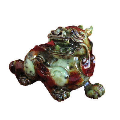 Customized Quartz Crystal Pixiu Carving Statue for Feng Shui OEM/ODM Accepted